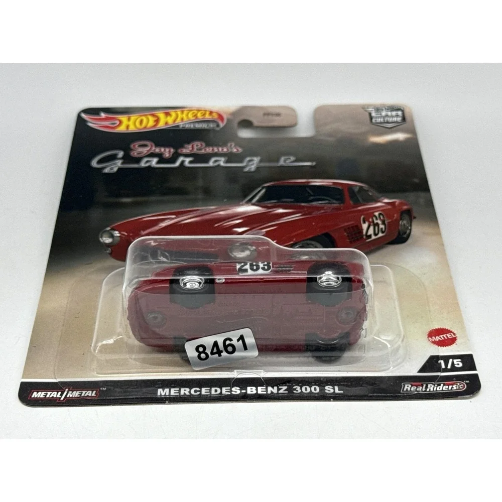 Hot Mercedes Benz Wheels Jay Leno's Garage 300 SL Diecast Car 1:64